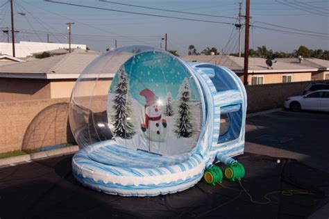 Inflatable Human Snow Globe Rental Amanzi Party Rentals