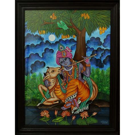Mural Painting Krishna