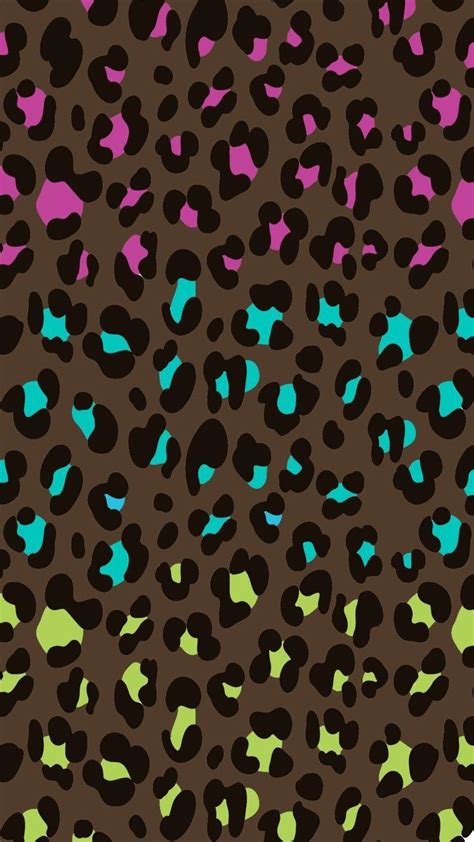 Colorful Leopard Iphone Wallpapers Wallpaper Cave