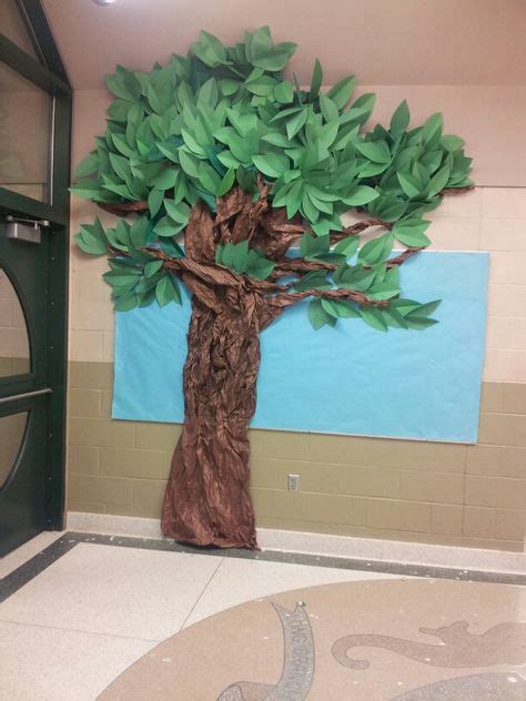 27 Ideas Paper Tree On Wall For Classroom