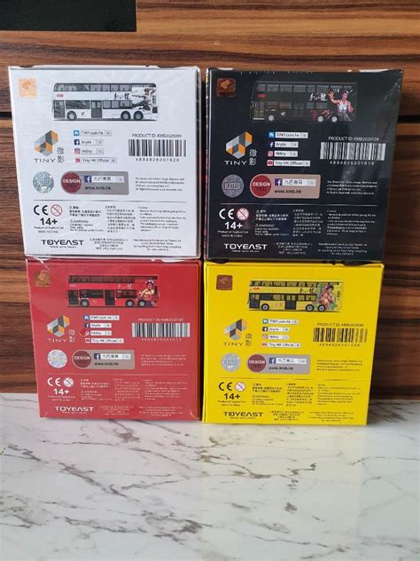 Tiny Kmb Bruce Lee Buses 80th Anniversary Edition Set Hobbies And Toys Toys And Games On Carousell