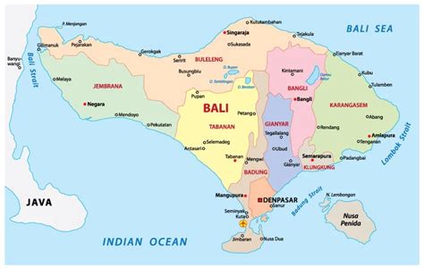 11 Mapas De Bali Muy útiles Para Organizar Tu Viaje