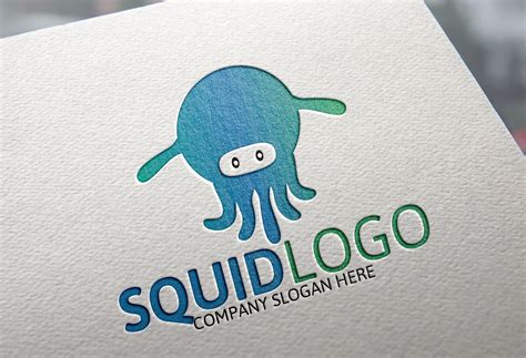 Squid Logo ~ Logo Templates On Creative Market
