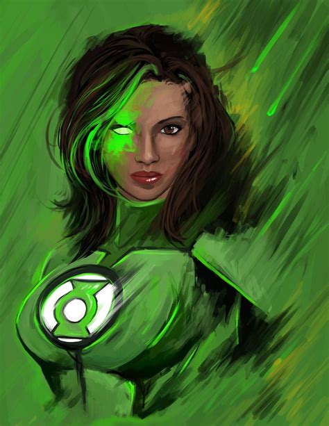 Wood Art Panels Panel Art Jessica Cruz Green Lantern Green Lantern Corps Green Lanterns