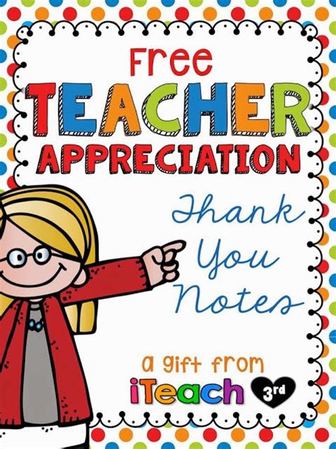 A Freebie To Celebrate Teacher Appreciation Day Teacher Appreciation