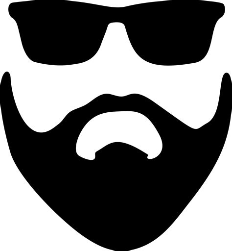 Sunglasses Clipart Beard Face Sunglasses Beard Face Transparent Free