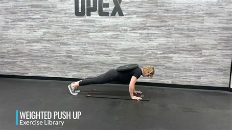 Weighted Push Up Youtube