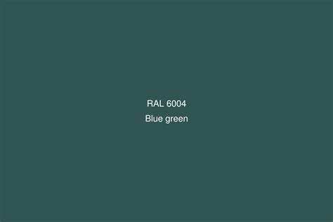 RAL 6004 Colour Blue Green RAL Green Colours RAL Colour Chart UK