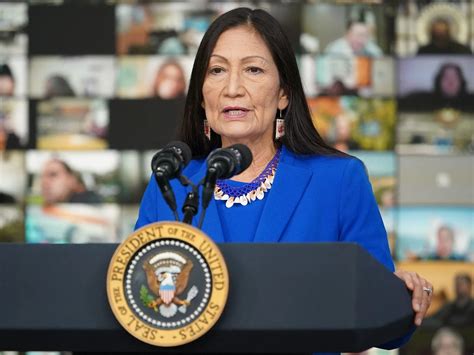 Interior Secretary Deb Haaland Moves To Ban The Word Squaw From Federal Lands