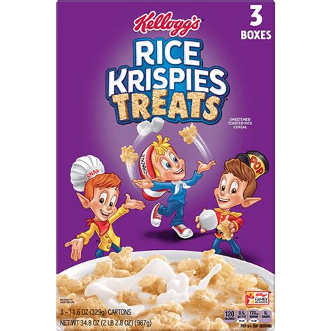 Kellogg S Rice Krispies Cereal Marshmallow 34 8oz Shop Priceless Foods