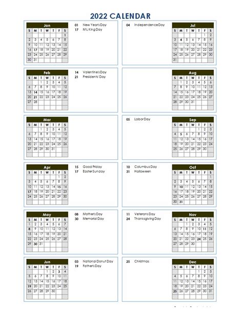 2022 Calendar Printable Hong Kong Template Calendar Design