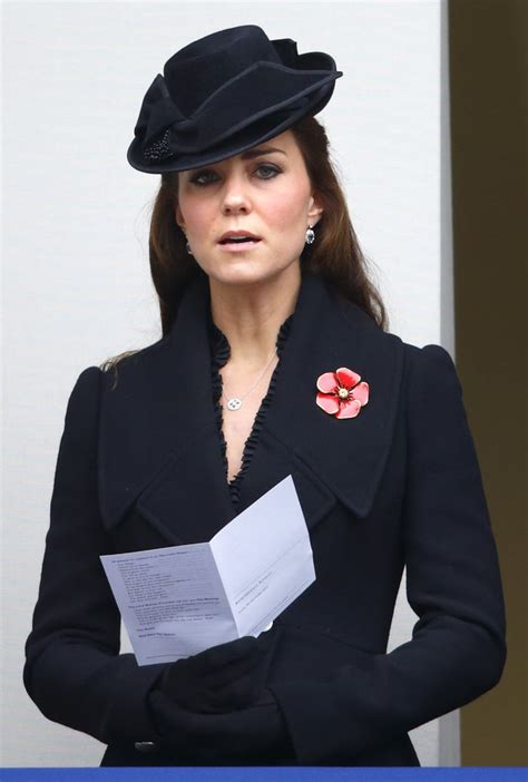 Kate Middleton Pictures At Remembrance Sunday 2014 Popsugar Celebrity Australia Photo 14