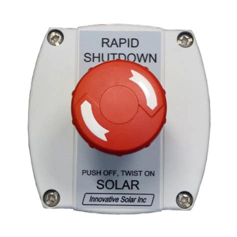 Soladeck Pv Rapid Shutdown Compact E Stop Switch