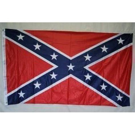 Rebel Flag Confederate Battle Flag Knitted Nylon 4 X 6 Ft Flag
