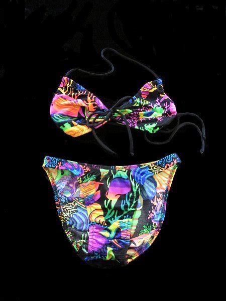 Coral Reef Retro Low Rise Bikini Set Jita Outlet Bikinis American