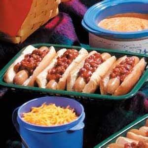 hot dogs chili beans recipe