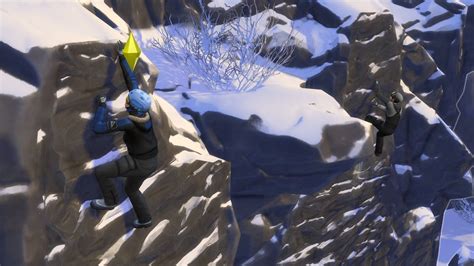 The Sims 4 Snowy Escape Rock Climbing Guide Pc Gamer