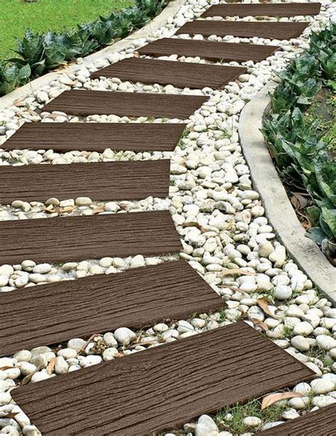 30 Newest Stepping Stone Pathway Ideas For Your Garden Home Landscaping Backyard Landscaping