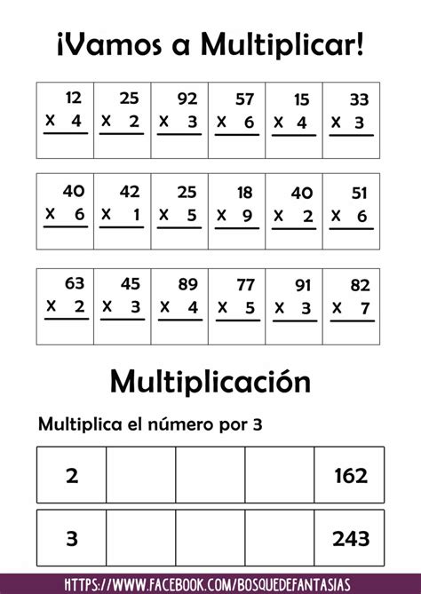 Cuadernillo Para Aprender A Multiplicar Pdf Gratuito