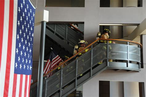 Fort Rucker Stair Climb Moving Tribute Ceremony Honor 911 Sacrifices