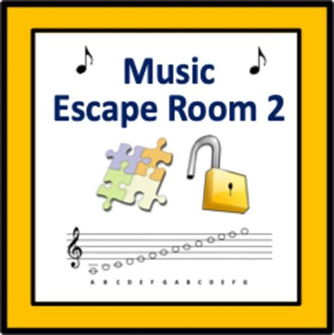Local escape rooms sprout faster than hydra heads. Music Escape Room 2 | Teachers pay teachers seller ...
