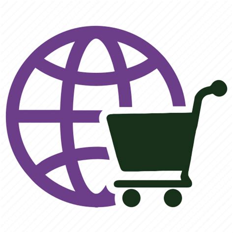 E Ecommerce Global Market Global Shopping Icon