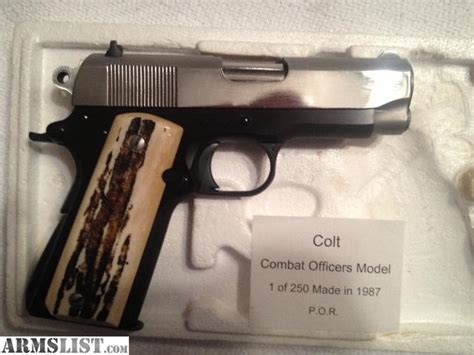 Armslist For Sale Colt Combat Officers Model