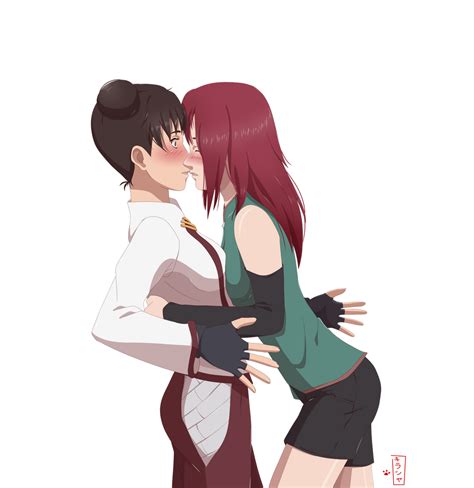 Tenten Kiss By Wilczyca117 On Deviantart