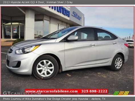 Search over 3,100 listings to find the best local deals. Ironman Silver - 2013 Hyundai Accent GLS 4 Door - Gray ...
