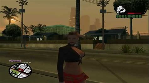 Gta San Andreas Prostitute Walking And Dancing Youtube