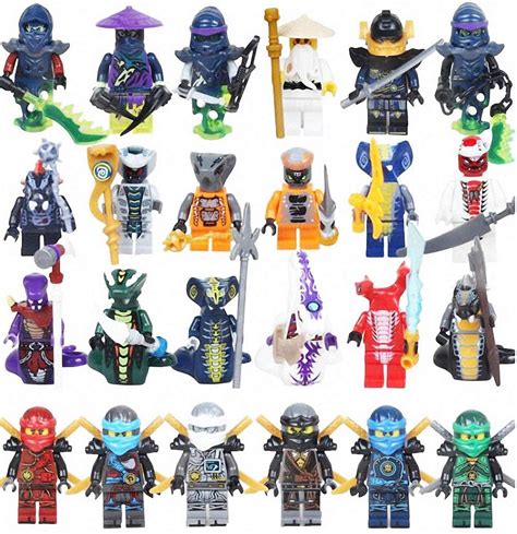 Buy Set Of 24 Pcs Ninjago Mini Figures Serpentine Series Building