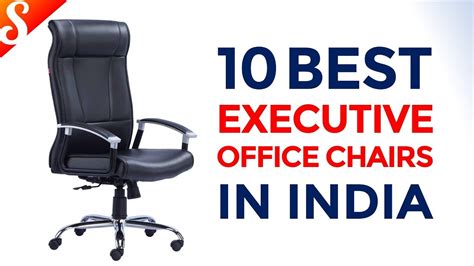 Most office chairs include a wheelbase that makes it easier to access the desk and this office chair is built on a wooden frame that makes it durable while the high back padding with additional foam makes it comfortable to sit on. 10 Best Executive Office Chairs in India with Price ...
