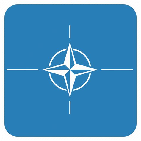 Flag National Nato Organisation Treaty Icon Download On Iconfinder