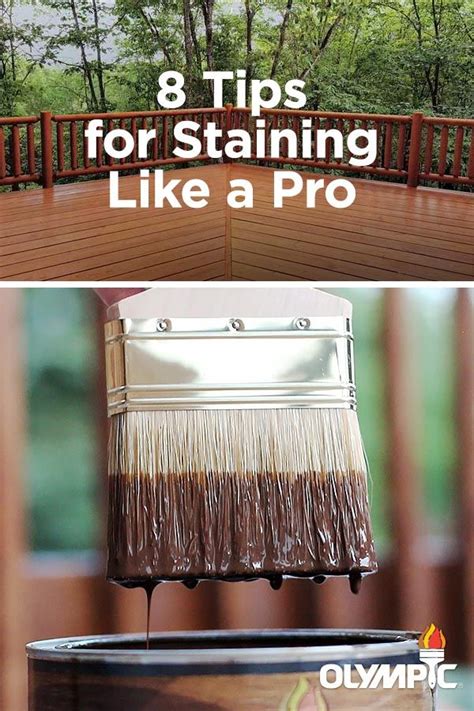Staining Your Deck Is A Big Diy Project Learn The Best Ways To Apply Stain So That The Surface