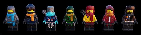 I Created Winter Gear For The Ninjas In Mecabricks Ninjago