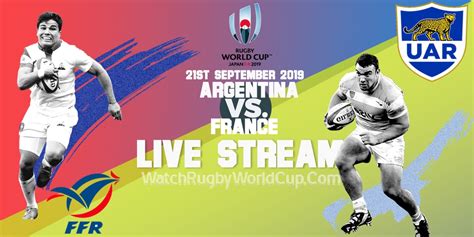 After ad block is disabled, refresh. Argentina Vs France Live Streaming | RWC 2019 & Full Match ...