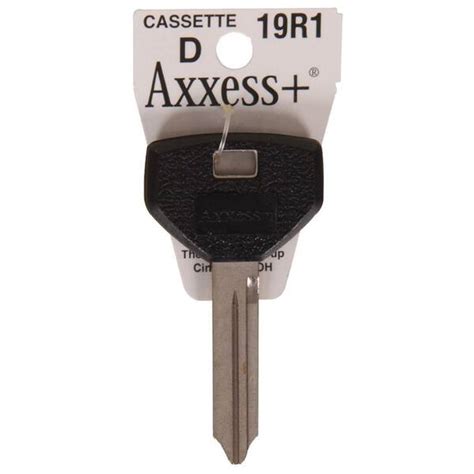 Axxess 19r1 Rubberhead Chrysler Automotive Key Blank 440191 The