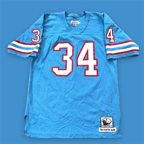 Vintage Vintage 1980s Houston Oilers Rare Football Jersey Grailed