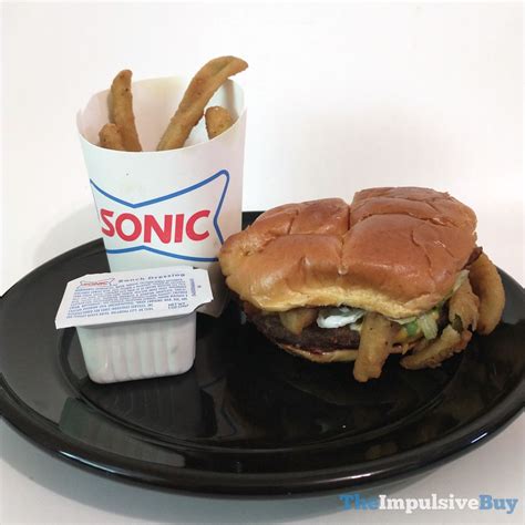 Review Sonic Big Dill Cheeseburger And Pickle Fries The Impulsive Buy