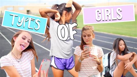 12 Types Of Girls At School Youtube