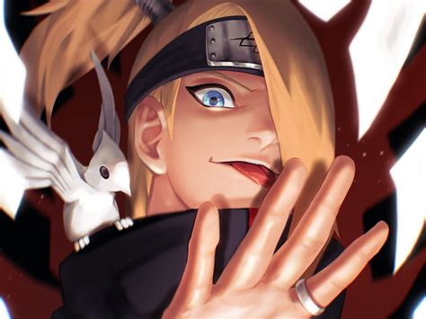 Deidara Hand Mouth 🌈deidara Naruto ShippŪden Zerochan Anime