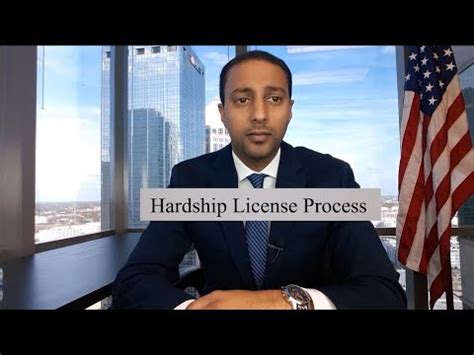 If you carry a florida driver's license, and are pulled over. Florida DUI Suspension - Hardship License Process - YouTube