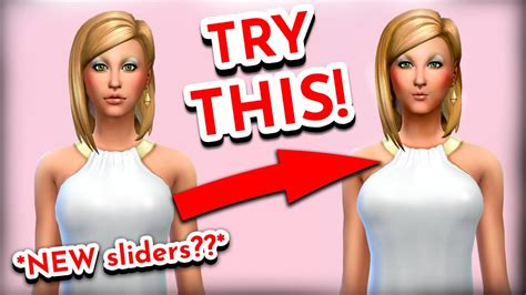 Best Sims 4 Cc And Sliders For Cas You Absolutely Need To Try 😱 Youtube
