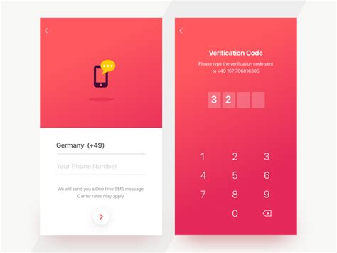 Otp staat voor 'one time password'. OTP Screen 2.0 | App design, Mobile design, Mobile app design