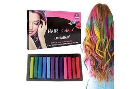 Edge hair color is harder to get out of blonde hair, but it's also a chalk that works pretty well with black hair with a few layers. 10 Best Temporary Hair Chalks To Buy In 2019