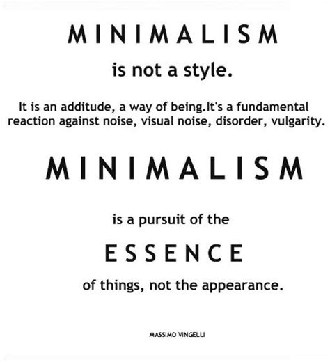 Minimalism Minimalist Quotes Minimalism Words