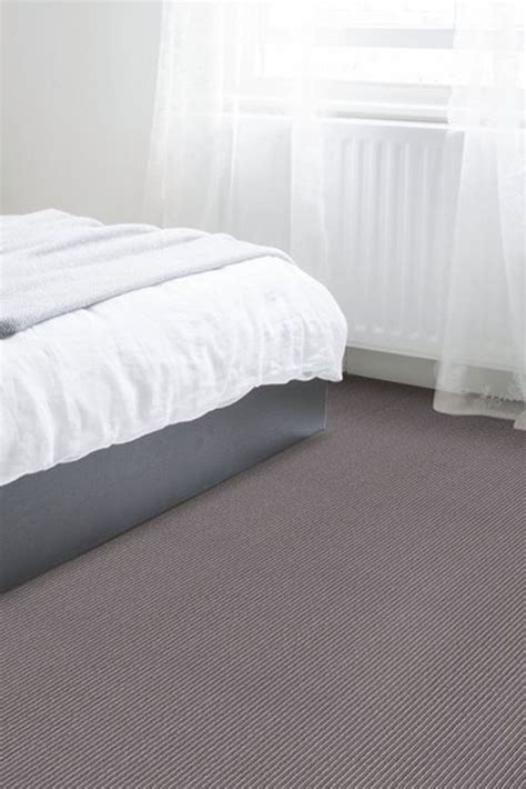 Alternative Flooring Wool Pinstripe Mineral Sable Pin Carpet Stair
