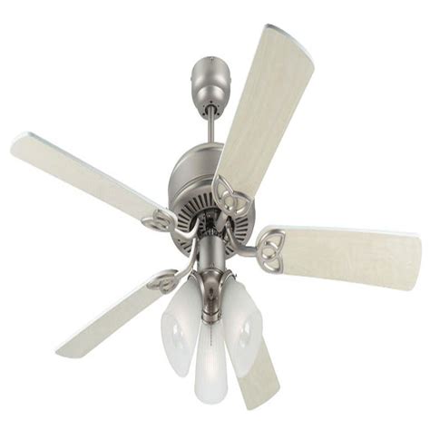 The basic parts are a motor, blade irons, blades, flywheel, mounting system, and downrod system. Westinghouse 78433 - 52" Brushed Pewter Ceiling Fan ...