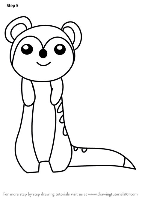 With step by step drawing guides this app makes a great drawing app for kids and adults who want to learn how to draw roses. Learn How to Draw a Meerkat for Kids (Animals for Kids ...