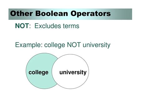 Ppt Boolean Operators Powerpoint Presentation Free Download Id2353038